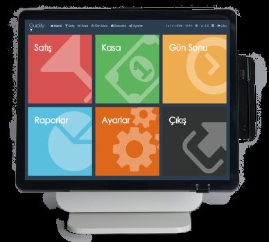 Quickly masaüstü POS — yerel satış yüzeyi
